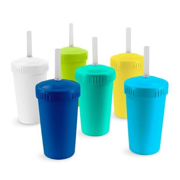 Re-Play | Straw Cup with No Pull-Out Straws (6 Pack)