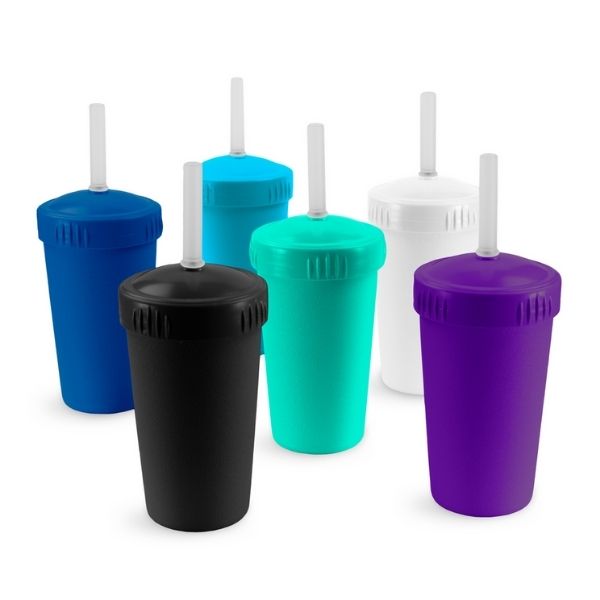 Re-Play | Straw Cup with No Pull-Out Straws (6 Pack)