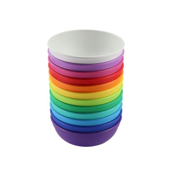Re-Play | Large Bowl - 12 Pack Rainbow Set