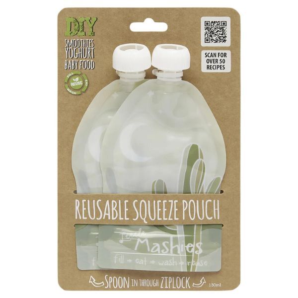 Little Mashies | Reusable Food Pouches (2 pack)