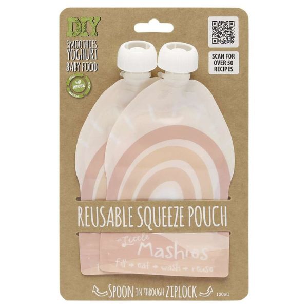 Little Mashies | Reusable Food Pouches (2 pack)