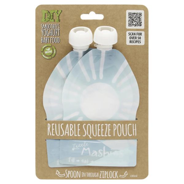 Little Mashies | Reusable Food Pouches (2 pack)