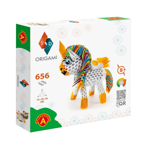 Alexander Toys | 3D Origami - Unicorn - Alex and Moo