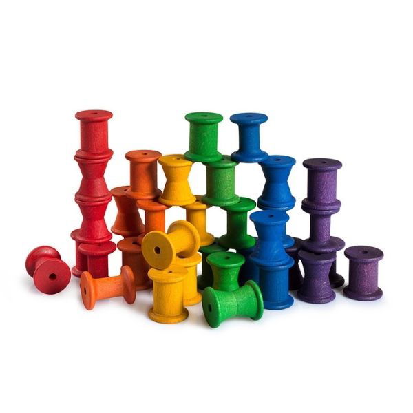 Grapat | 36 Spools in Rainbow Colours - Alex and Moo