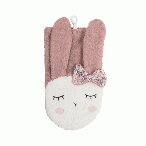 Kikadu | Rabbit Washcloth & Puppet - Alex and Moo