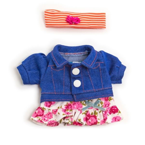 Miniland | 21cm Doll Clothing - Spring Flower Set - Alex and Moo