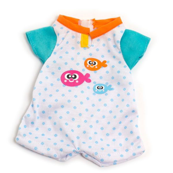 Miniland | 32cm Doll Clothing - Polkadot Pyjamas - Alex and Moo