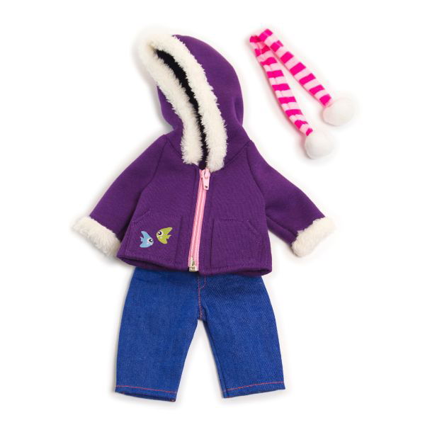 Miniland | 32cm Doll Clothing - Winter set - Alex and Moo