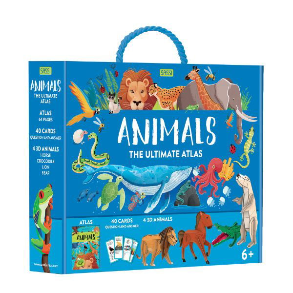 Sassi The Ultimate Atlas and 3D Model Set - Animals Sassi The Ultimate Atlas and 3D Model Set - Animals