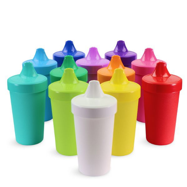 Re-Play | No Spill/Sippy Cup - Rainbow Set (12 Pack) - Alex and Moo