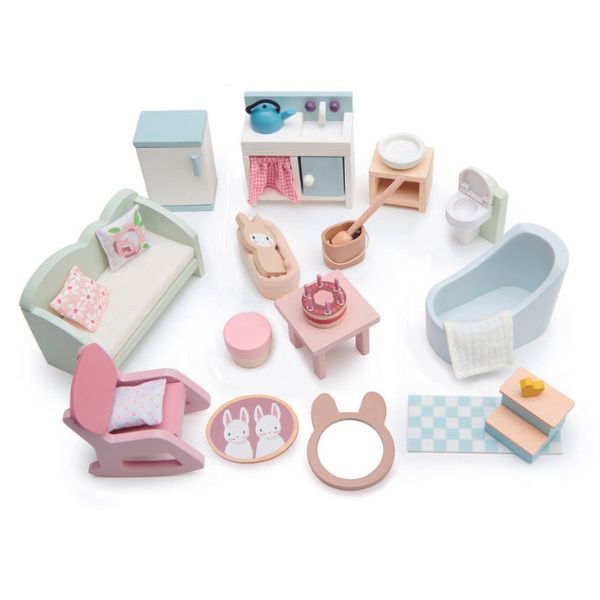 Tender Leaf Toys | Dollhouse Furniture - Countryside Set - Alex and Moo