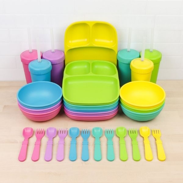 Re-Play | Big Kid Collection - Large Flat Plate (30 Piece Set)