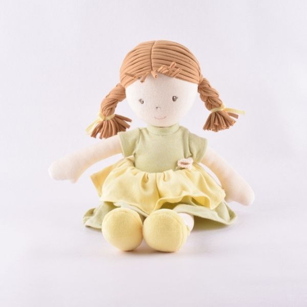 Bonikka | Soft Doll with Light Brown Hair - Honey