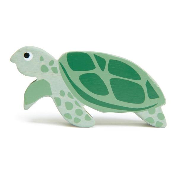 Tender Leaf Toys | Wooden Animals - Sea Turtle - Alex and Moo