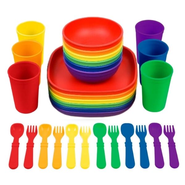 Re-Play | Big Kid Collection - Large Flat Plate (30 Piece Set)