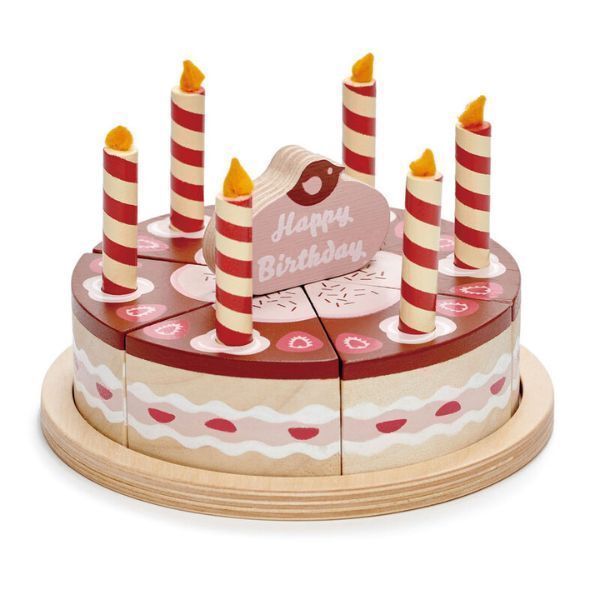 Tender Leaf Toys | Wooden Birthday Cake