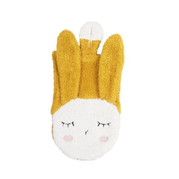 Kikadu | Rabbit Washcloth & Puppet