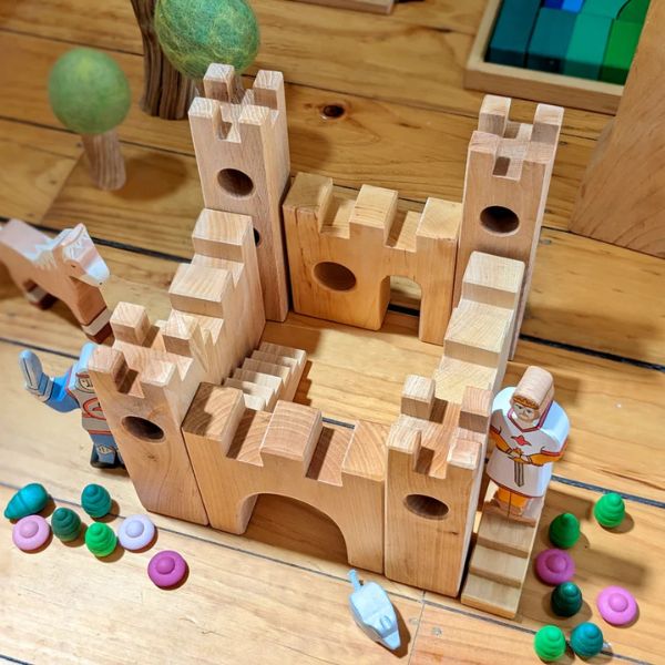 Bauspiel | Knights Castle - 10 Blocks