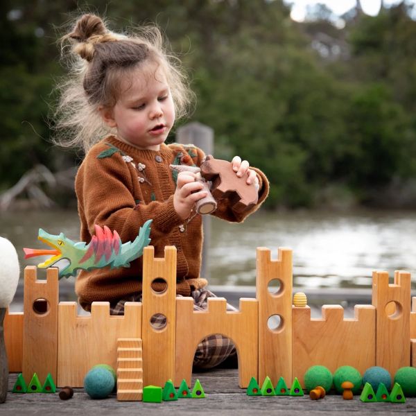 Bauspiel | Knights Castle - 10 Blocks