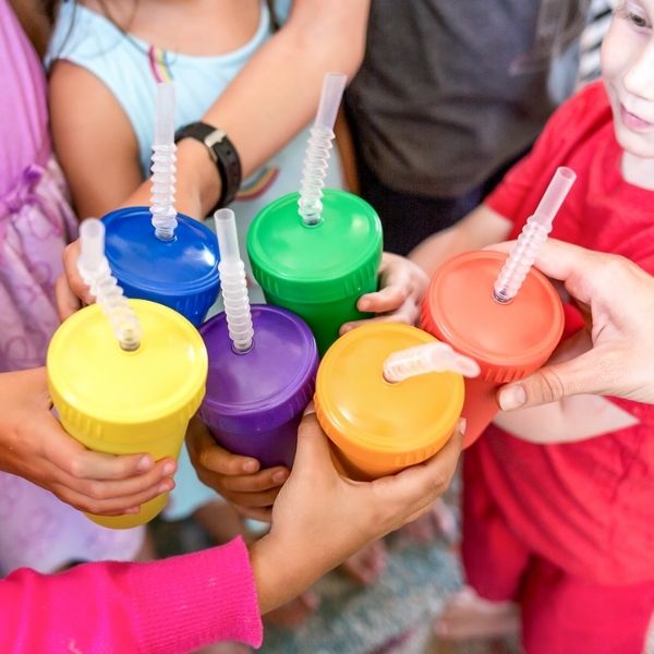 Re-Play | Straw Cup Lid with NEW No-Pull Out Straw