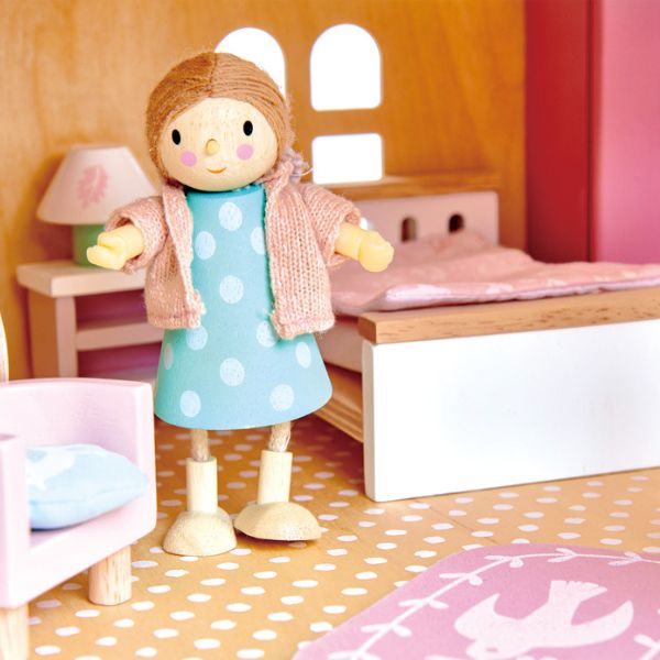 Tender Leaf Toys | Doll House Bedroom Furniture Set