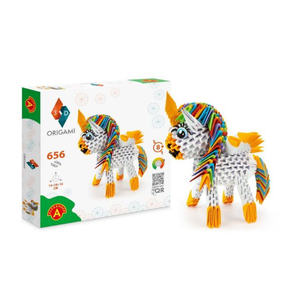 Alexander Toys | 3D Origami - Unicorn - Alex and Moo