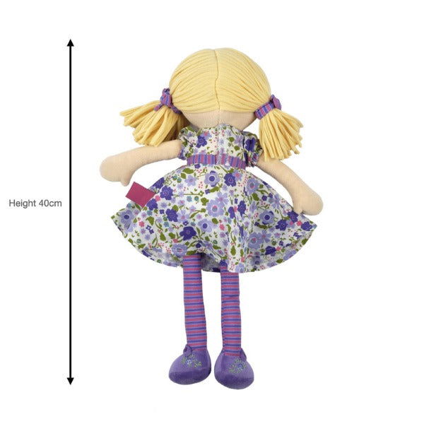 Bonikka | Soft Doll with Blonde Hair - Peggy Dames - Alex and Moo