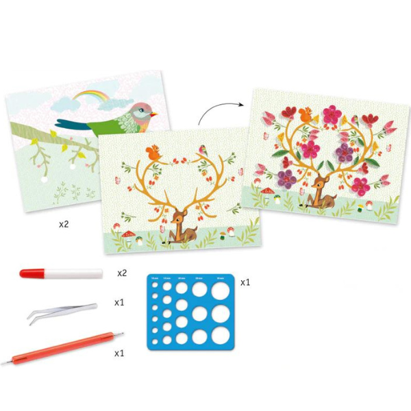 Djeco | Seasons Scrolls Kit - Alex and Moo