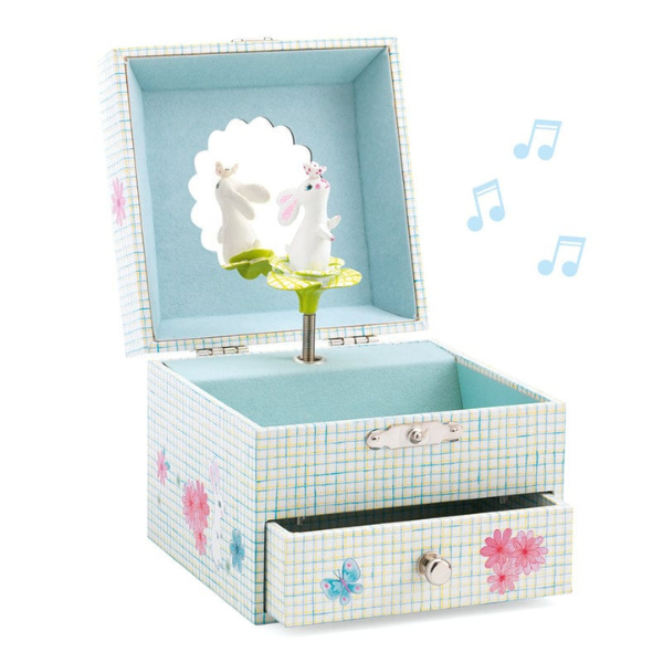 Djeco | Sweet Rabbit's Song Music Box - Alex and Moo