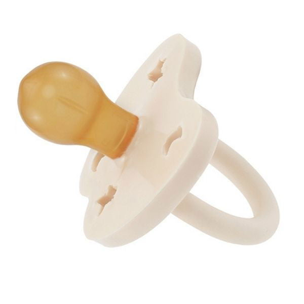 Hevea | Pacifier/Dummy 0-3 Months - Round - Alex and Moo