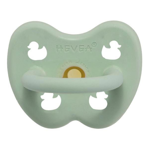 Hevea round pacifier 0-3 months - Mellow Mint