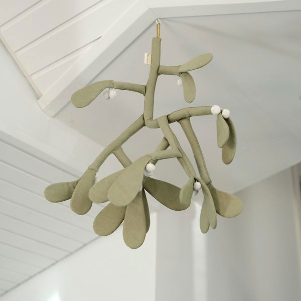 Fabelab | Fabric Mistletoe Hanging Ornament - Alex and Moo