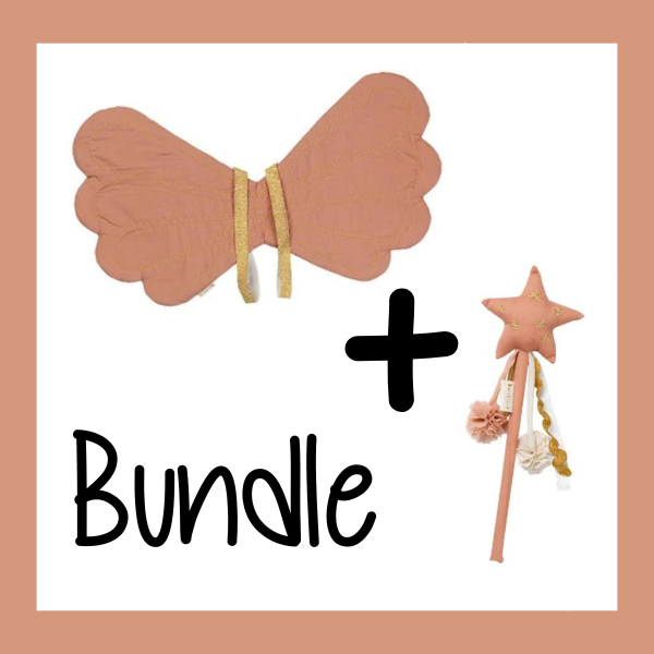 Fabelab | Rainbow Wings and Wand Bundle - Alex and Moo