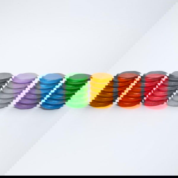 Grapat | 36 Coins in 6 Colours - Alex and Moo