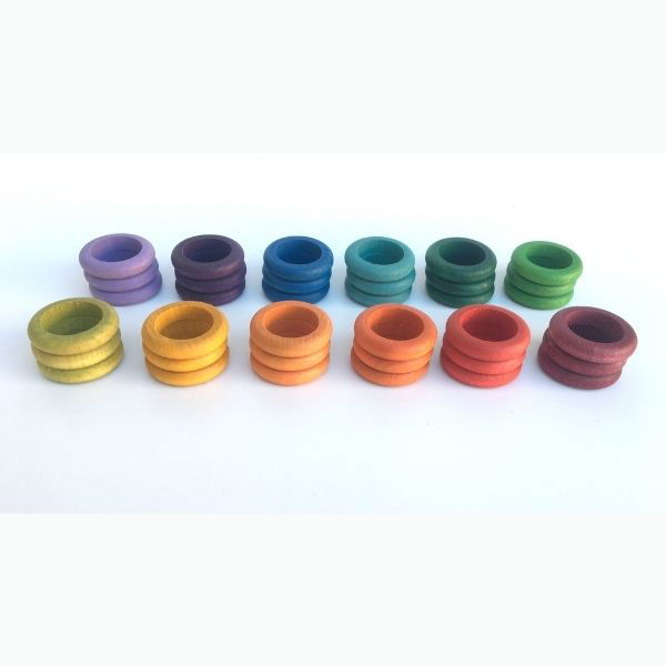 Grapat | 36 Rings in 12 Colours - Alex and Moo