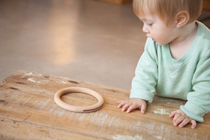 Grapat | 3 Hoops in Natural Wood - Alex and Moo