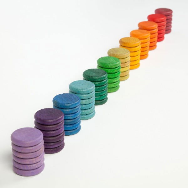 Grapat | 72 Coins in 12 Colours - Alex and Moo