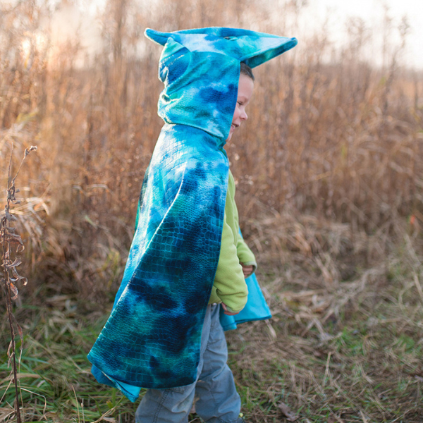 Great Pretenders | Pterodactyl Hooded Cape - Size 4-5 - Alex and Moo