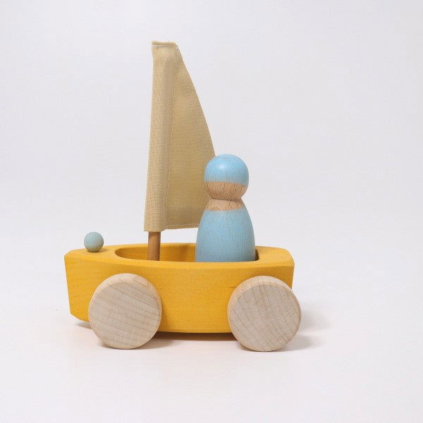 Grimm's | Small Land Yachts (Set of 4) - Alex and Moo