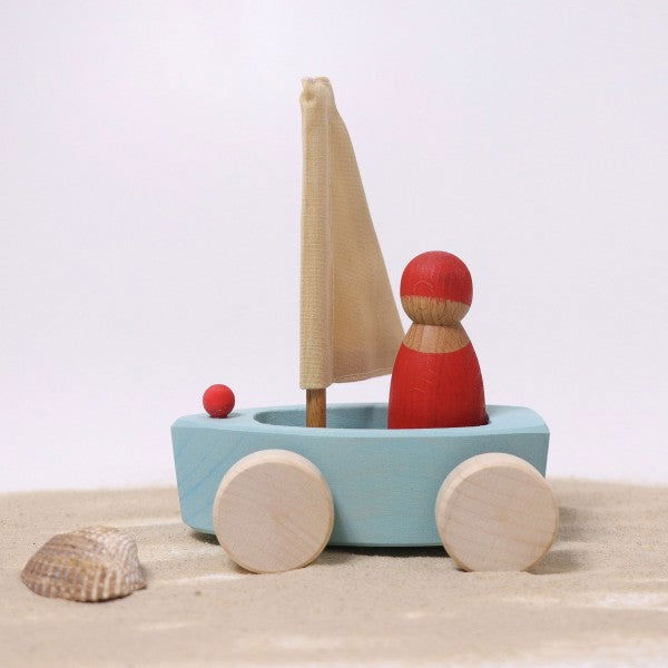 Grimm's | Small Land Yachts (Set of 4) - Alex and Moo