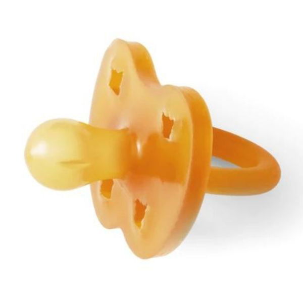 Hevea | 2-Pack Natural Rubber Classic Pacifier - Round - Alex and Moo