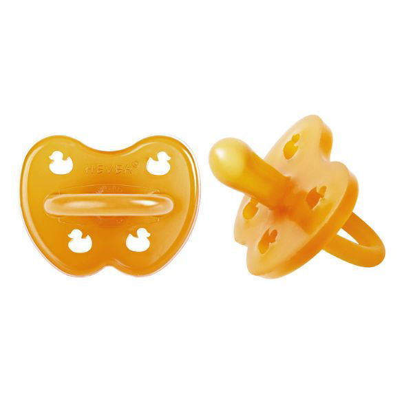 Hevea | 2-Pack Natural Rubber Classic Pacifier - Symmetrical