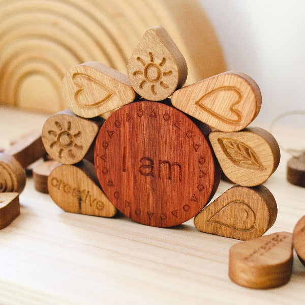 In-Wood | I AM Mandala Puzzle - Alex and Moo