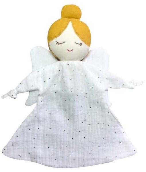 Kikadu | Organic Muslin Towel Angel - Alex and Moo