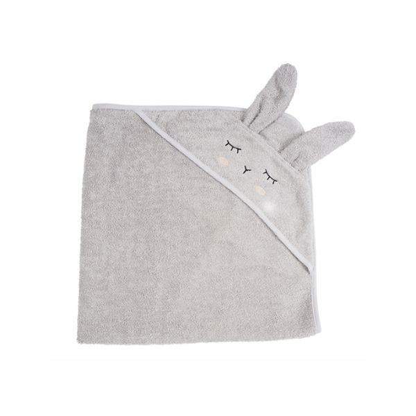 Kikadu | Rabbit Hooded Towel - Alex and Moo