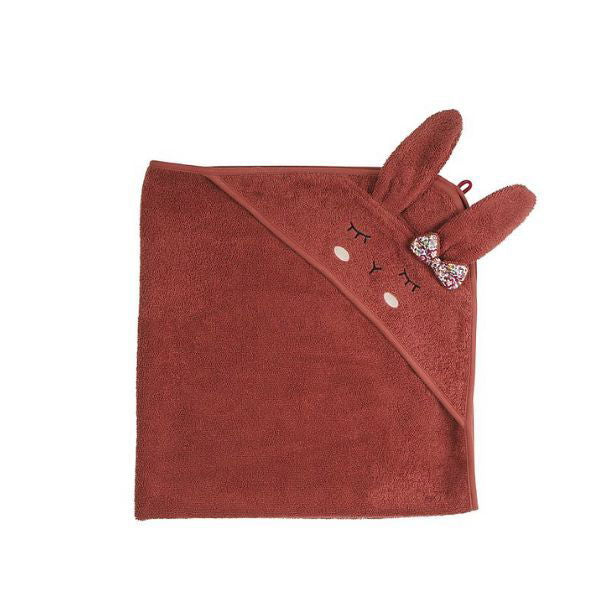 Kikadu | Rabbit Hooded Towel - Alex and Moo