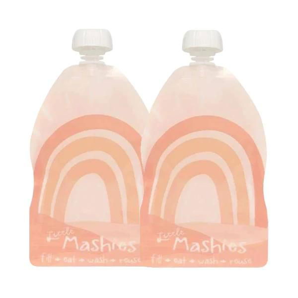 Little Mashies | Reusable Food Pouches (2 pack) - Alex and Moo