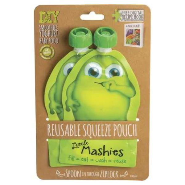 Little Mashies | Reusable Food Pouches (2 pack)