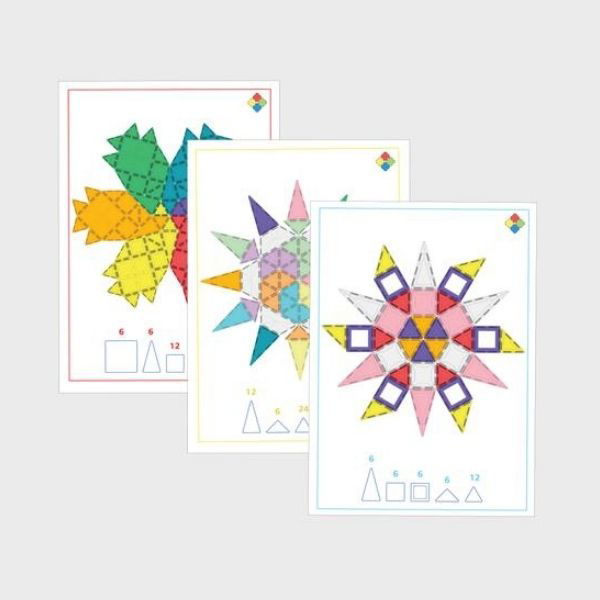 Magblox | Mandala Art Cards - Alex and Moo