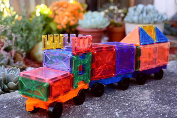 Magblox | Twin Car Set - Alex and Moo